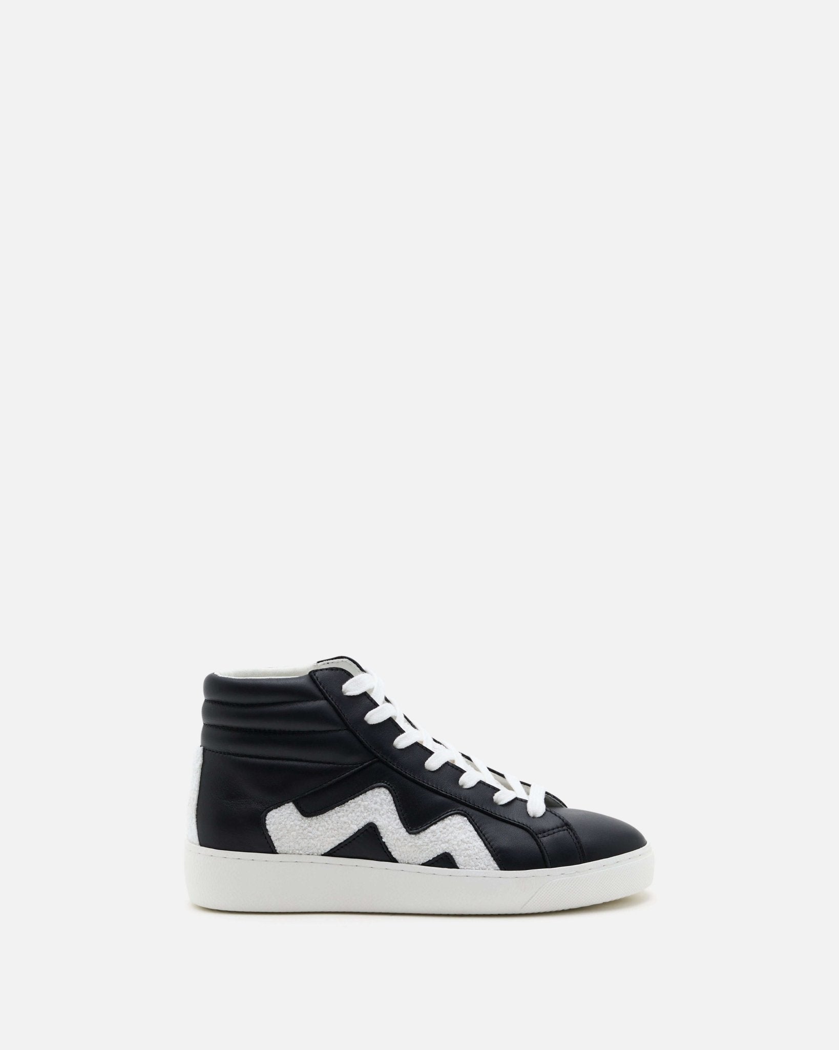 TENNIS CARLA/WOOL NOIR BLANC - minelli.fr