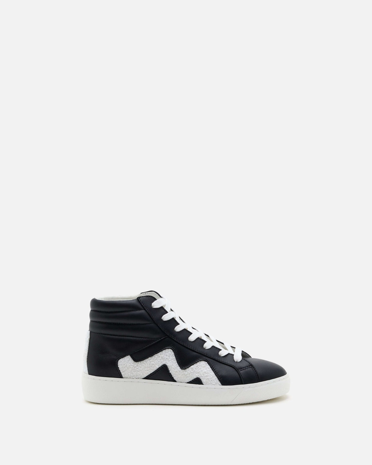 TENNIS CARLA/WOOL NOIR BLANC - minelli.fr