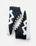 TENNIS CARLA/WOOL NOIR BLANC - minelli.fr