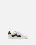TENNIS CLELIA/PONY BLANC LÉOPARD - minelli.fr